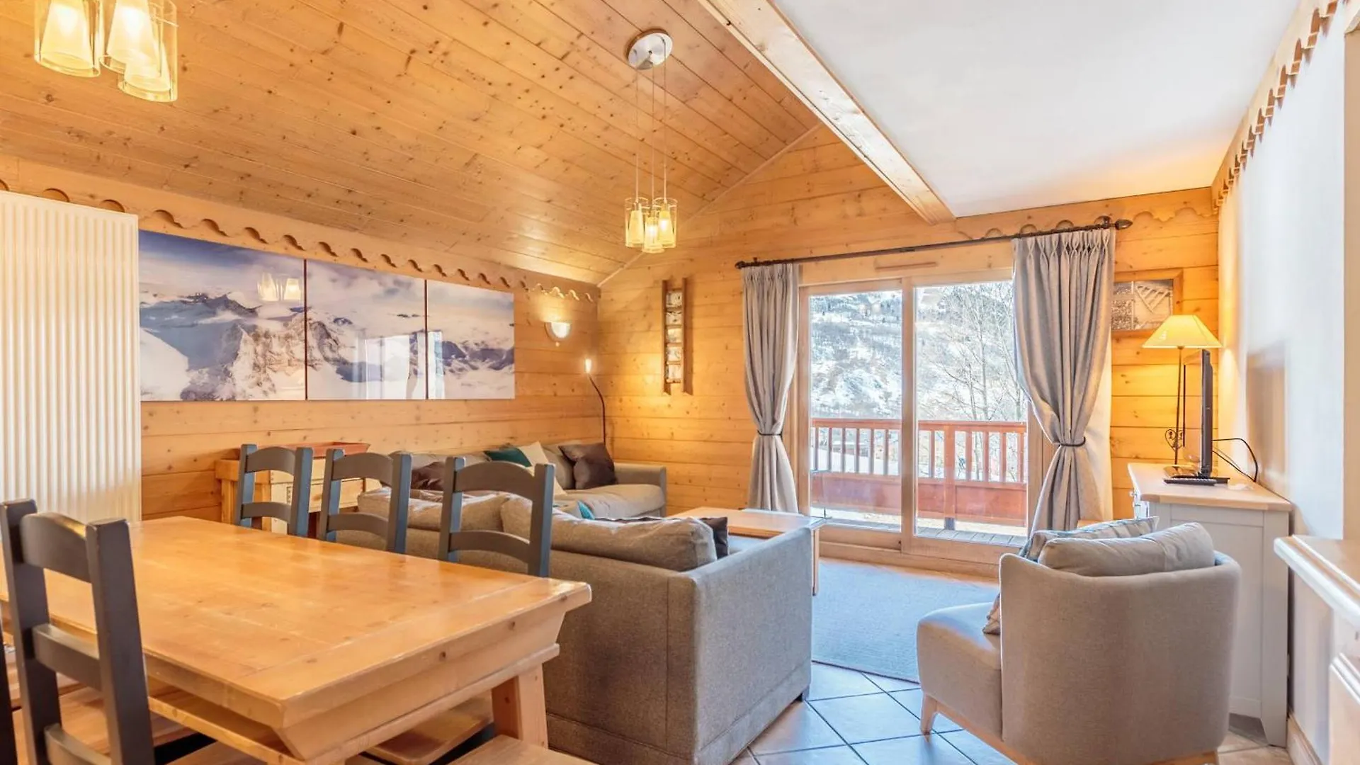 Chalet 3 Chambres Avec Spa Et Piscine, Pied Des Pistes - Fr-1-461-25 Saint-Martin-de-Belleville